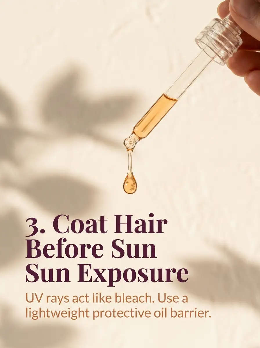 Slide 4: 3. Coat Hair Before Sun Exposure