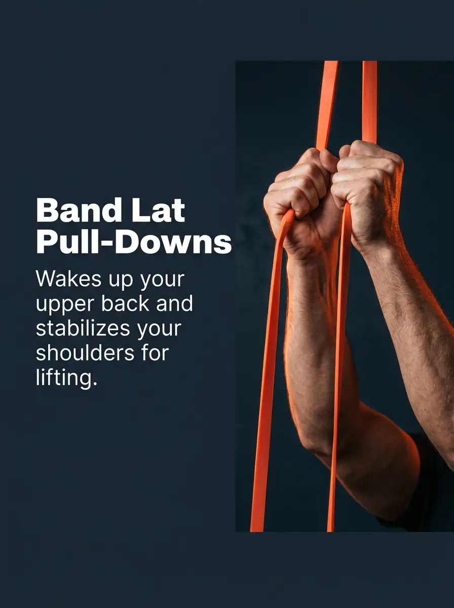 Slide 4: Band Lat Pull-Downs