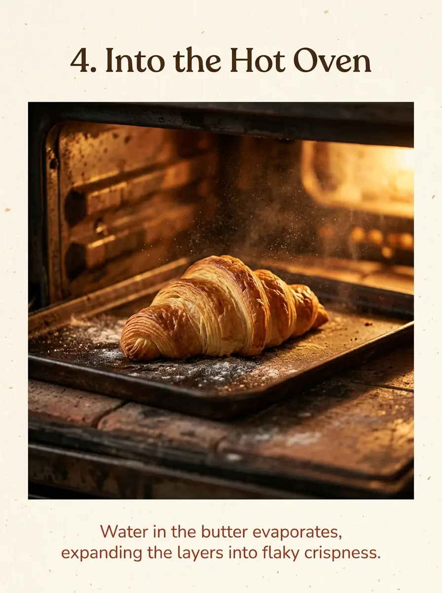 Slide 5: 4. Into the Hot Oven